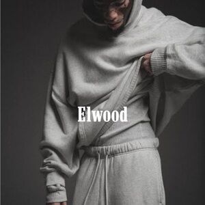 Elwood Vintage Hoodie Ash Gray M